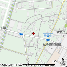 愛知県小牧市舟津461-4周辺の地図