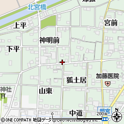 愛知県一宮市萩原町朝宮神明前30周辺の地図