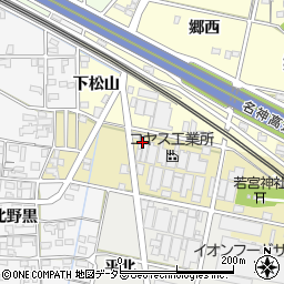 愛知県一宮市西萩原若宮北29周辺の地図