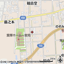 愛知県一宮市大和町苅安賀狭間周辺の地図