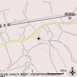 京都府綾部市下原町五反田61周辺の地図
