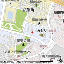 京都府福知山市旭が丘周辺の地図