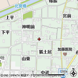 愛知県一宮市萩原町朝宮神明前28周辺の地図