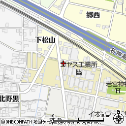 愛知県一宮市西萩原若宮北30周辺の地図