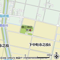 岐阜県羽島市下中町市之枝6丁目1285周辺の地図