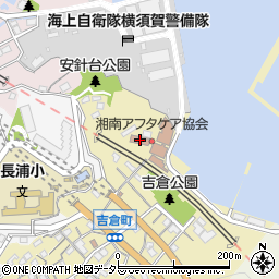神奈川後保護施設附属診療所周辺の地図