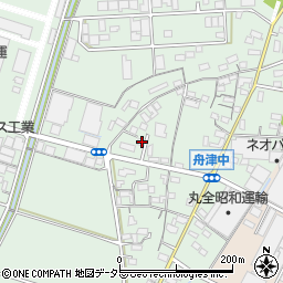 愛知県小牧市舟津467周辺の地図