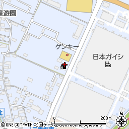 愛知県小牧市二重堀1034周辺の地図