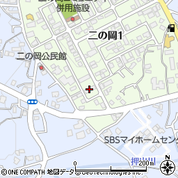ツインヒルズ弐番館周辺の地図