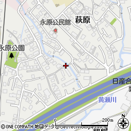 静岡県御殿場市萩原周辺の地図