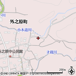 愛知県春日井市外之原町2176周辺の地図