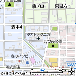 タカトテクニカ周辺の地図