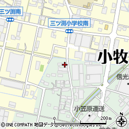 愛知県小牧市舟津1347周辺の地図