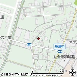 愛知県小牧市舟津466周辺の地図
