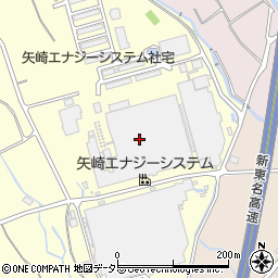 矢崎エナジーシステム株式会社富士工場周辺の地図