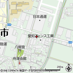 愛知県小牧市舟津866周辺の地図