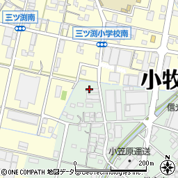 愛知県小牧市舟津1345周辺の地図