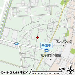 愛知県小牧市舟津422周辺の地図