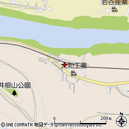京都府綾部市野田町（下赤谷）周辺の地図