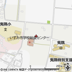 千葉県いすみ市今関周辺の地図