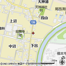 〒494-0011 愛知県一宮市西萩原の地図