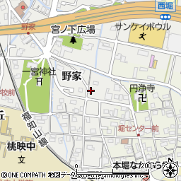 京都府福知山市堀1491-1周辺の地図