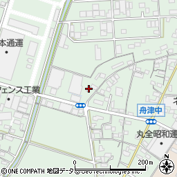 愛知県小牧市舟津253周辺の地図