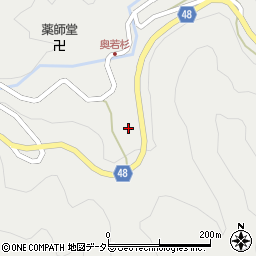 兵庫県養父市大屋町若杉893周辺の地図