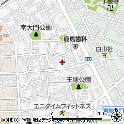 愛知県一宮市宮地1丁目15周辺の地図