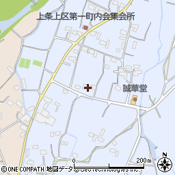 静岡県富士宮市上条1525-3周辺の地図