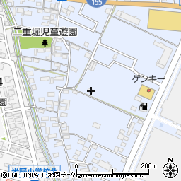 愛知県小牧市二重堀1026周辺の地図