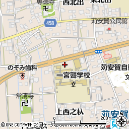 愛知県一宮市大和町苅安賀上西之杁31周辺の地図