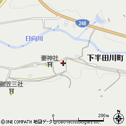 愛知県瀬戸市下半田川町1263周辺の地図
