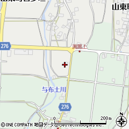 兵庫県朝来市山東町溝黒147周辺の地図