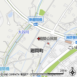 愛知県春日井市廻間町6周辺の地図