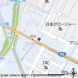 愛知県小牧市下末150周辺の地図