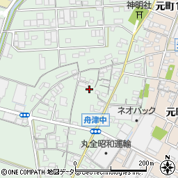 愛知県小牧市舟津436周辺の地図