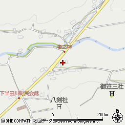 愛知県瀬戸市下半田川町1061-1周辺の地図