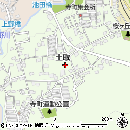 京都府綾部市寺町（土取）周辺の地図