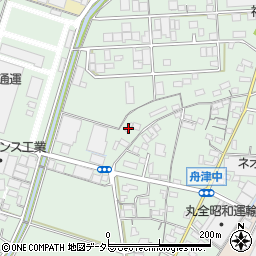 愛知県小牧市舟津254周辺の地図