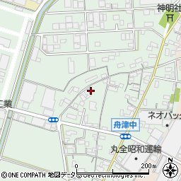 愛知県小牧市舟津453周辺の地図