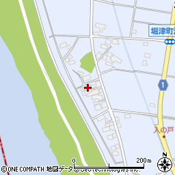岐阜県羽島市堀津町32周辺の地図