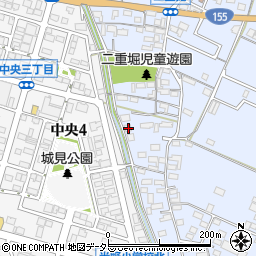 愛知県小牧市二重堀1658周辺の地図