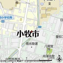 愛知県小牧市三ツ渕1551周辺の地図