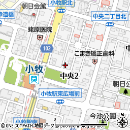 梅村石雄税理士事務所周辺の地図