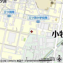 愛知県小牧市三ツ渕1493周辺の地図