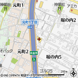 トヨタモビリティ中京　小牧堀の内店周辺の地図