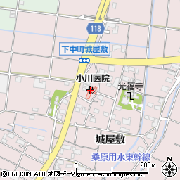 小川医院周辺の地図
