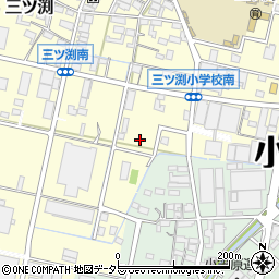 愛知県小牧市三ツ渕1496周辺の地図