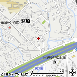静岡県御殿場市萩原1346-8周辺の地図